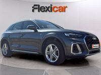 Usado Audi Q5 S-Line 204 CV (150 kW) 2021 Gris SUV