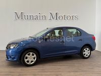 Usado Dacia Logan Ambiance 75 CV (55 kW) 2014 Azul Berlina