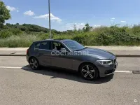 Usado BMW 118 Sport Line 136 CV (100 kW) 2017 Gris / plata Utilitario