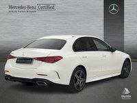 Usado Mercedes C300e AMG line 313 CV (230 kW) 2024 Blanco Berlina