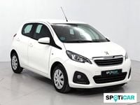 Usado Peugeot 108 Active 72 CV (52 kW) 2021 Blanco