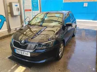 Usado Skoda Fabia 75 CV (55 kW) 2018 Negro Berlina