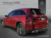 Usado Mercedes GLC220 AMG line 194 CV (142 kW) 2019 Rojo SUV