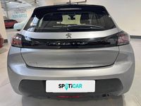 Usado Peugeot 208 Active 101 CV (74 kW) 2020 Gris Utilitario