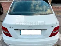 Usado Mercedes C200 Avantgarde 136 CV (100 kW) 2012 Blanco Berlina
