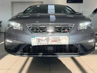 Usado Seat Leon FR 150 CV (110 kW) 2019 Gris / plata Berlina