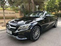 Usado Mercedes C200 184 CV (135 kW) 2016 Negro Descapotable
