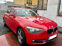 Usado BMW 116 Sport Line 136 CV (100 kW) 2012 Rojo Utilitario