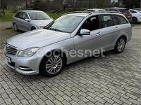 Usado Mercedes C220 Elegance 170 CV (125 kW) 2012 Gris / plata Familiar