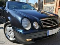Usado Mercedes CLK200 Elegance 191 CV (140 kW) 2000 Azul Descapotable