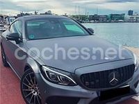 Usado Mercedes C250 AMG line 204 CV (150 kW) 2017 Gris / plata Coupe