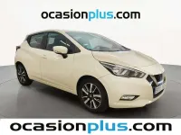 Usado Nissan Micra Acenta 71 CV (52 kW) 2018 Beige Utilitario
