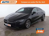 Usado Mercedes CLA200 AMG line 150 CV (110 kW) 2024 Negro Berlina