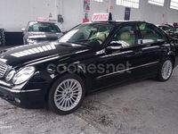 Usado Mercedes E220 Elegance 150 CV (110 kW) 2006 Negro Berlina