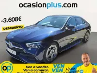 Usado Mercedes C200 163 CV (119 kW) 2023 Azul Berlina