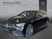 Usado Mercedes C220 AMG line 200 CV (147 kW) 2025 Negro