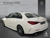 Usado Mercedes C220 AMG line 200 CV (147 kW) 2025 Blanco Berlina