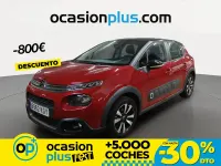 Usado Citroën C3 Feel 82 HP (60 kW) 2018 Vermelho Citadino