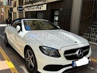 Usado Mercedes E400 333 CV (244 kW) 2019 Blanco Descapotable