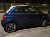 Usado Fiat 500C Lounge 69 CV (50 kW) 2018 Azul Descapotable