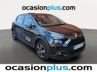 Usado Citroën C3 PureTech 82 CV (60 kW) 2024 Negro Utilitario