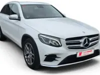 Usado Mercedes GLC250 AMG line 204 CV (150 kW) 2016 Blanco SUV