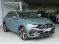 Usado VW T-Roc R-line 150 CV (110 kW) 2022 Verde SUV
