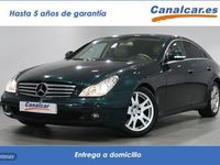 Usado Mercedes CLS320 224 CV (164 kW) 2005 Verde Coupe