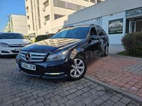 Usado Mercedes C220 Avantgarde 170 CV (125 kW) 2012 Azul Familiar