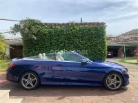 Usado Mercedes C220 170 CV (125 kW) 2017 Azul Descapotable