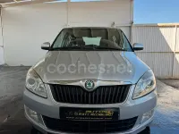 Usado Skoda Fabia Ambition 75 CV (55 kW) 2011 Gris / plata Berlina