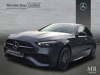 Usado Mercedes C200 AMG line 204 CV (150 kW) 2021 Selenitgrey  metallic paint Berlina