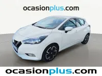 Usado Nissan Micra Acenta 92 CV (67 kW) 2021 Blanco Utilitario