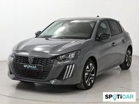 Usado Peugeot 208 Allure 101 CV (74 kW) 2025 Gris Utilitario