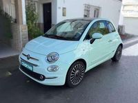 Usado Fiat 500 Lounge 69 CV (50 kW) 2017 Verde Utilitario