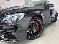 Usado Mercedes C63S AMG 510 CV (375 kW) 2018 Negro Coupe