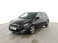 Usado Peugeot 308 Allure 125 CV (91 kW) 2014 Negro Berlina