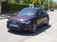 Usado Audi A1 Sportback Ambition 90 CV (66 kW) 2012 Granate Utilitario