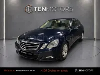 Usado Mercedes E250 Avantgarde 204 CV (150 kW) 2009 Azul Berlina