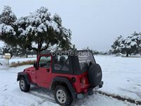 Usado Jeep Wrangler 147 CV (108 kW) 2004 Granate SUV