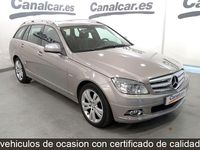 Usado Mercedes C200 Avantgarde 136 CV (100 kW) 2008 Beige Familiar