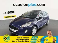 Usado Ford Fiesta Trend 125 CV (91 kW) 2021 Azul Utilitario