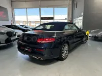 Usado Mercedes C200 184 CV (135 kW) 2021 Azul Descapotable