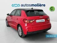 Usado Audi A1 Sportback Advanced Plus 95 CV (69 kW) 2019 Rojo Utilitario