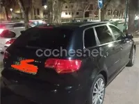 Usado Audi A3 Ambiente 140 CV (102 kW) 2008 Negro Utilitario