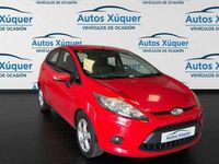 Usado Ford Fiesta Ambiente 60 CV (44 kW) 2009 Rojo Utilitario