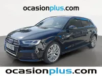 Usado Audi A3 Sportback S-Line 116 CV (85 kW) 2018 Negro Utilitario