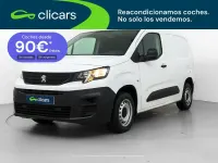 Usado Peugeot Partner S 100 CV (73 kW) 2021 Blanco Monovolumen