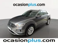 Usado VW T-Roc Life 110 CV (80 kW) 2024 Gris SUV