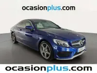 Usado Mercedes C250 AMG 204 CV (150 kW) 2017 Azul Coupe